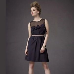 BHLDN Anthropologie Origami Pleated Dress